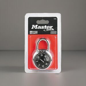 🔥Masterlock Combination Padlock Black BNWT🔥